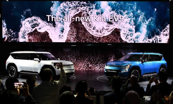 ▲기아, 2023 뉴욕 오토쇼서 ‘The Kia EV9’ 북미 최초 공개(사진=기아)